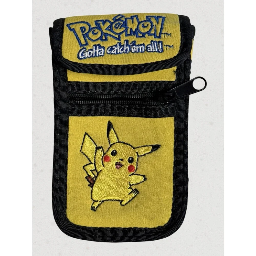Vintage Nintendo Game Boy Color Pokemon Yellow Pikachu Carrying Case